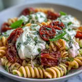 Caprese Pasta with Burrata