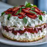 Spring Cakes Naked Strawberries Cream