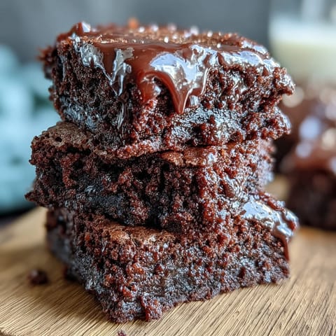 Fudgy brownie bites topped with smooth vanilla frosting and patriotic sprinkles, a fun and easy dessert for summer celebrations.