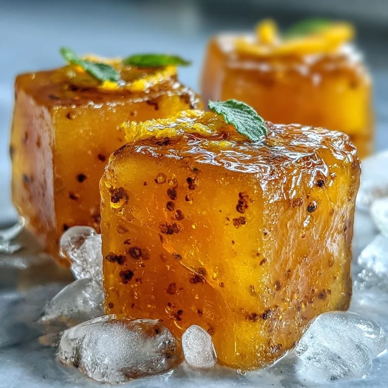 Brightly colored Lemon Ginger Turmeric Wellness Cubes are neatly stacked in a freezer bag, ideal for adding a zesty boost to smoothies.  