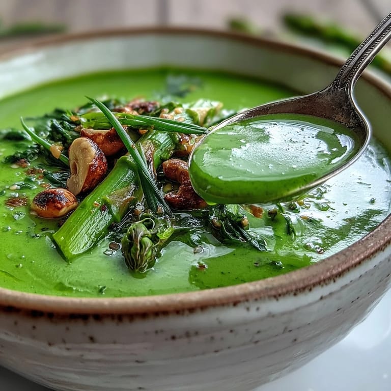 Healthy vegan Big Green Immunity-Boosting Vegetable Soup paired with crusty whole-grain bread, perfect for a nourishing lunch or light dinner.