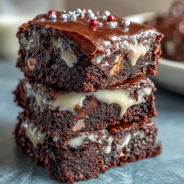 Bite-sized brownie treats decorated with colorful sprinkles and sparkler toppers, an irresistible sweet snack for holiday gatherings.